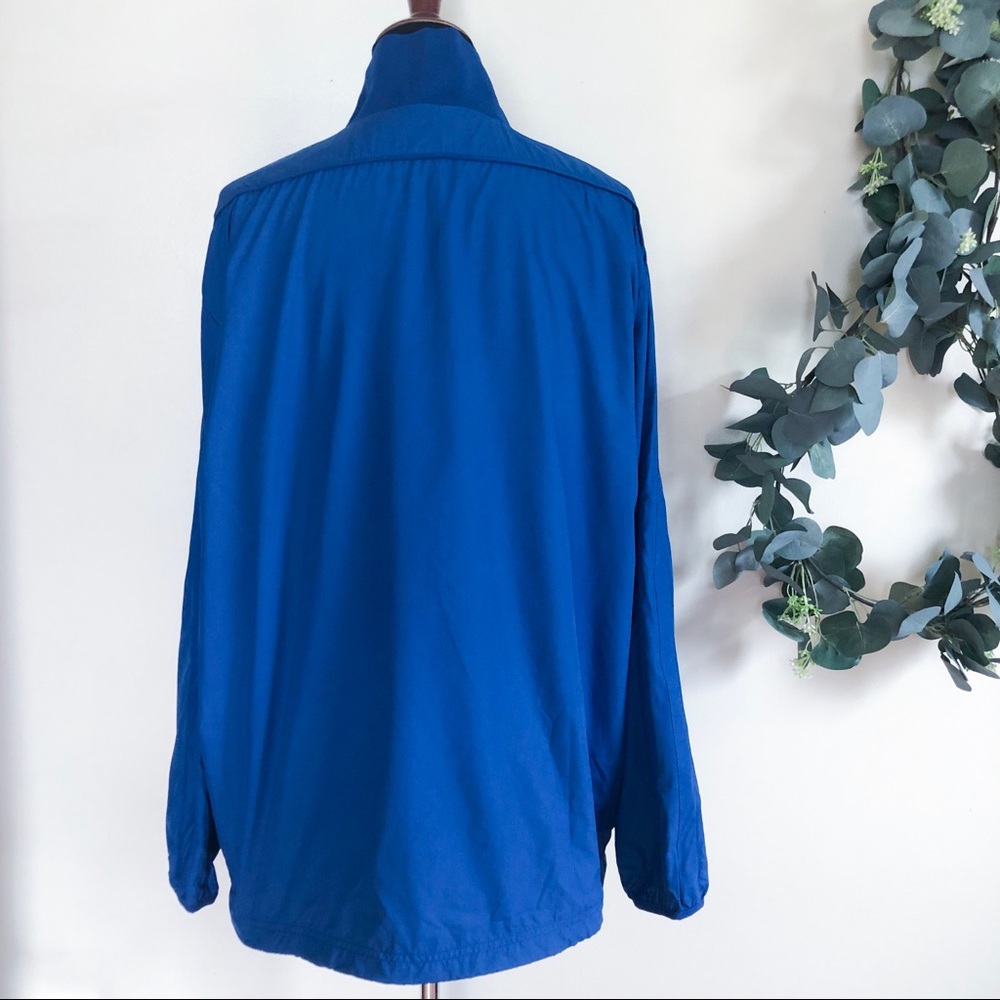 NFL on field apparel | blue windbreaker jacket LG - Picture 2 of 8